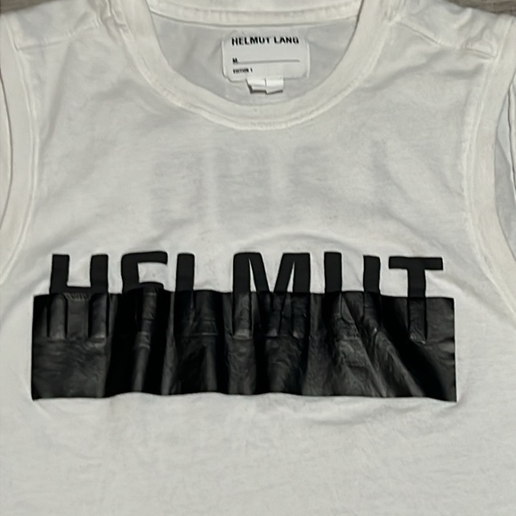 Helmut Lang Logo Print Jersey - Picture 8 of 15